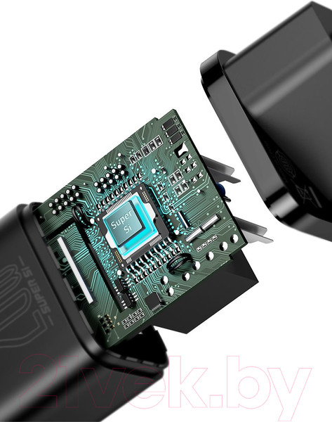 Изображение товара Зарядное устройство сетевое Baseus Super Si 1C 20W / CCSUP-B01 (черный)