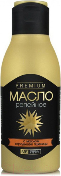 Изображение товара Масло косметическое Medicalfort Premium Репейное с маслом зародышей пшеницы (100мл)