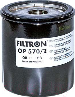 Изображение товара Масляный фильтр Filtron OP570/2
