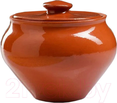 Изображение товара Горшочек для запекания Вятская керамика ГП 0,9 (терракот)
