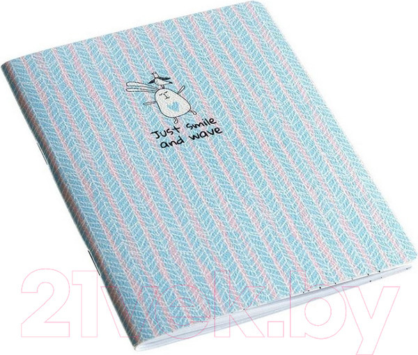 Изображение товара Записная книжка Be Smart Bunny Елочка / N1839 (голубой/разноцветный)