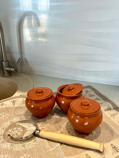 Изображение товара Набор горшочков для запекания Вятская керамика НБР ВК-1/3