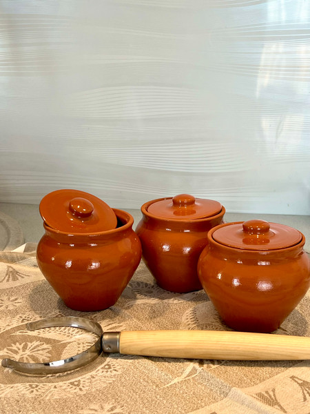 Изображение товара Набор горшочков для запекания Вятская керамика НБР ВК-1/3