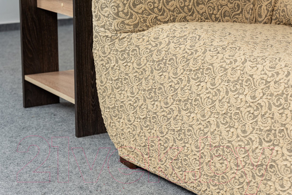 Изображение товара Комплект чехлов Софатэкс Стандарт КПО-6 Венеция без оборки / 01259 (песок)