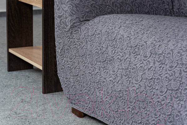 Изображение товара Комплект чехлов Софатэкс Стандарт КПО-6 Венеция без оборки / 01205 (серый)