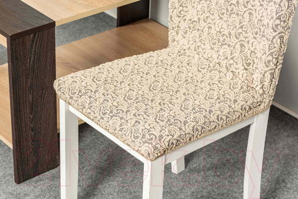 Изображение товара Комплект чехлов Софатэкс КПС-12 Венеция без оборки / 01047 (ваниль)