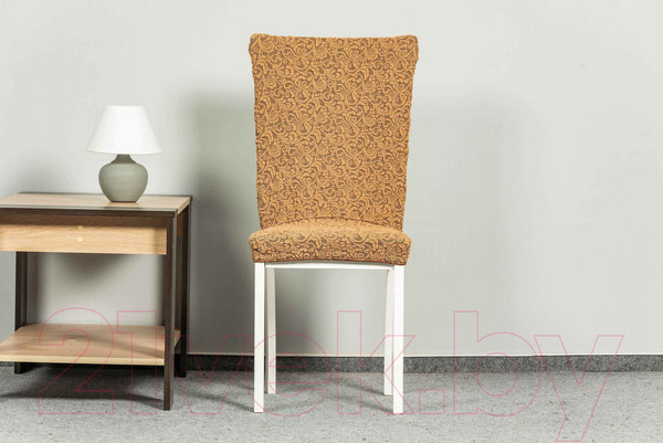 Изображение товара Комплект чехлов Софатэкс КПС-12 Венеция без оборки (кофе с молоком)