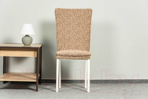 Изображение товара Комплект чехлов Софатэкс КПС-12 Венеция без оборки / 01074 (капучино)