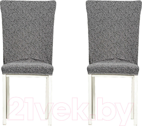 Изображение товара Комплект чехлов Софатэкс КПС-12 Венеция без оборки / 01264 (серый)