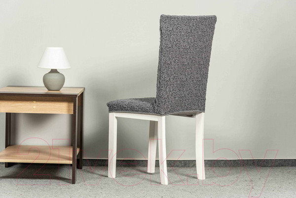 Изображение товара Комплект чехлов Софатэкс КПС-12 Венеция без оборки / 01264 (серый)