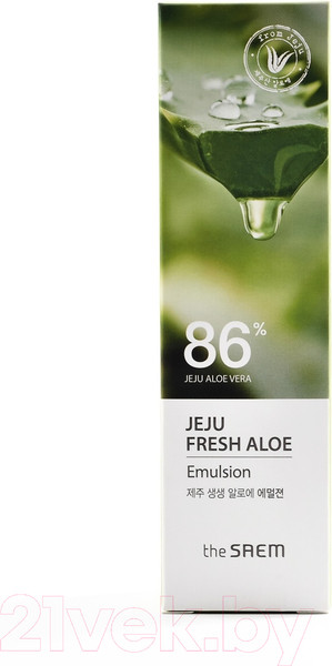 Изображение товара Эмульсия для лица The Saem Jeju Fresh Aloe Emulsion (155мл)
