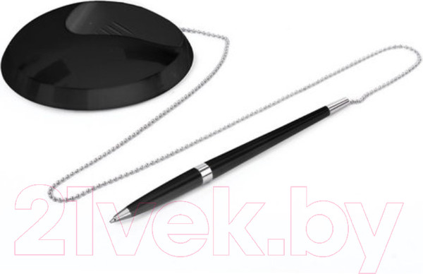 Изображение товара Ручка шариковая Brauberg Стенд-Пен Блэк2 / 141347 (синий)