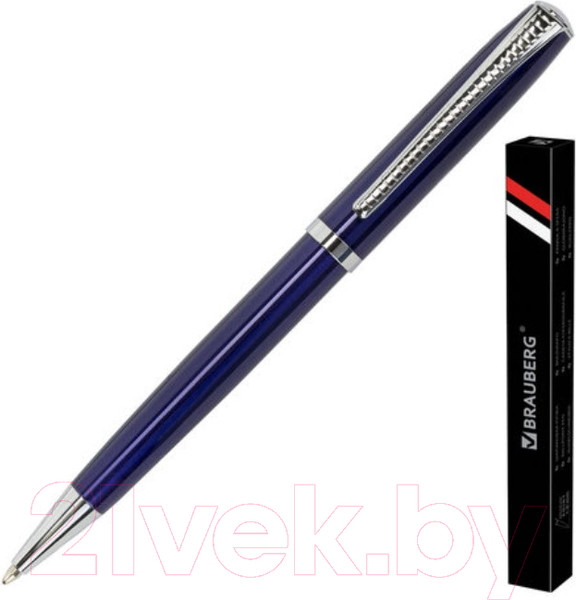 Изображение товара Ручка шариковая Brauberg Cayman Blue / 141409 (синий)