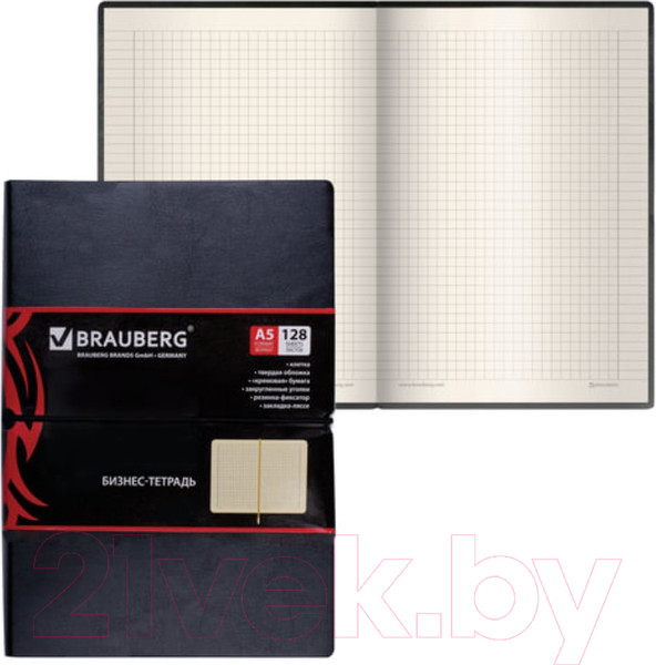 Изображение товара Записная книжка Brauberg Black Jack / 125240 (черный)