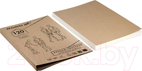 Изображение товара Скетчбук Brauberg Art Classic / 128961 (слоновья кость)