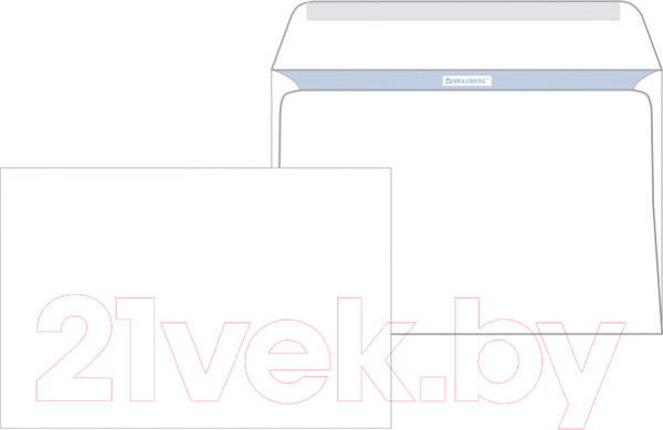 Изображение товара Набор конвертов почтовых Brauberg 112176 (50шт)