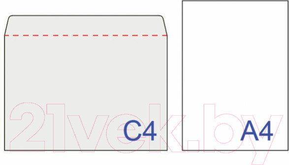 Изображение товара Набор конвертов почтовых Brauberg 112176 (50шт)
