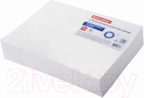 Изображение товара Конверт почтовый Brauberg 112187 (100шт)
