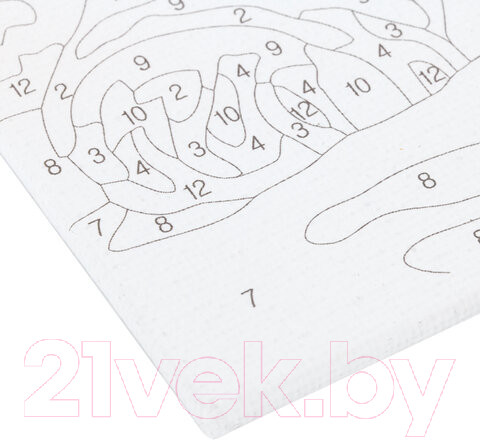 Изображение товара Картина по номерам Юнландия Котенок с акриловыми красками / 662502