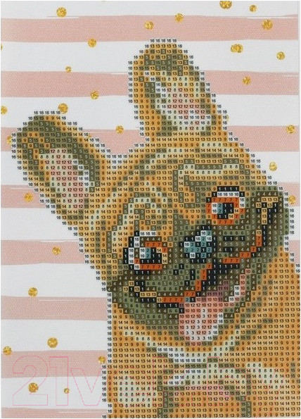 Изображение товара Набор алмазной вышивки Школа талантов Щенок / 3690735