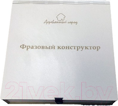 Изображение товара Развивающая игрушка Деревянный город Кубики / Л030-АNT