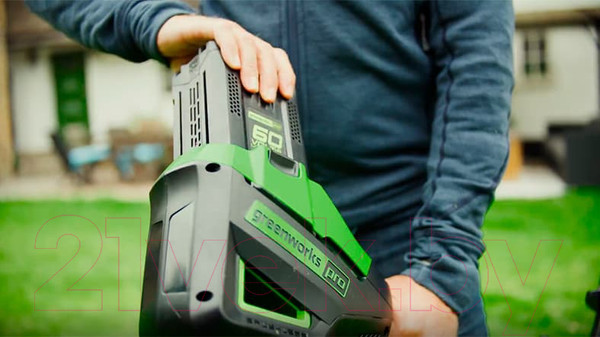Изображение товара Триммер аккумуляторный Greenworks GD60BCB (2108407)