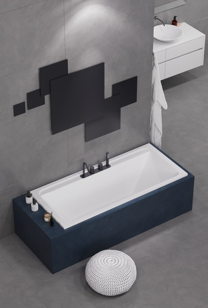 Изображение товара Ванна акриловая Alba Spa Barselona 2.0 180x80 (с экраном)