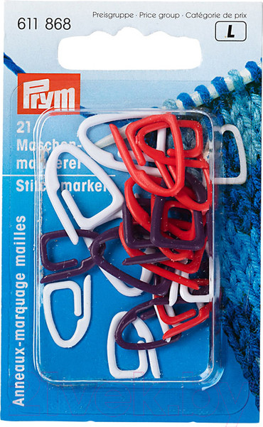 Изображение товара Набор маркеров для вязания Prym 611868 (21шт)