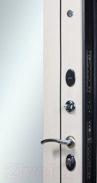 Изображение товара Входная дверь Промет Марс 12 86x205 (правая, антрацит рефлект/ларче)