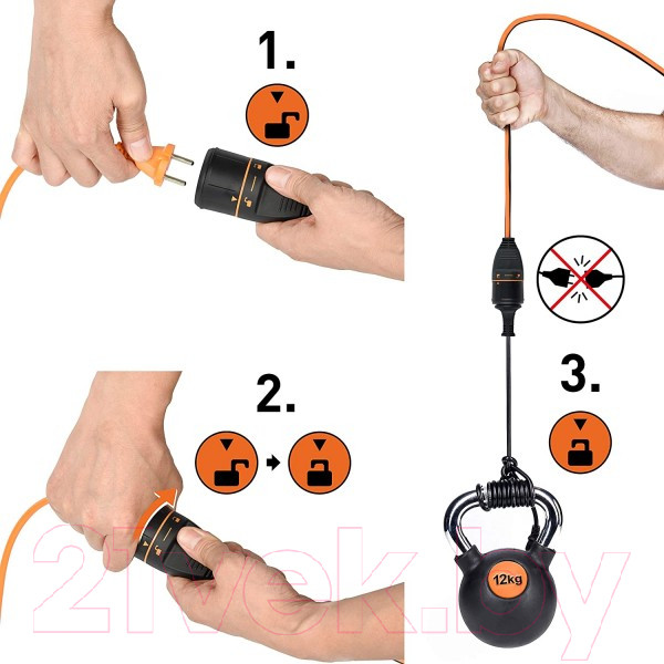 Изображение товара Удлинитель Electraline 01364 (20м)