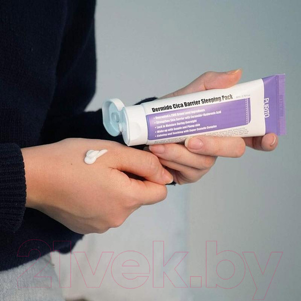 Изображение товара Маска для лица гелевая Purito Dermide Cica Barrier Sleeping Pack (80мл)