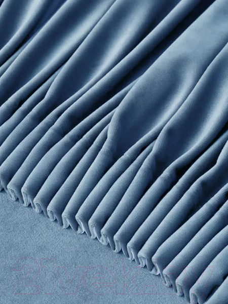 Изображение товара Комплект штор Soft Lines Бархат 9137-А27 (150x250, голубой)