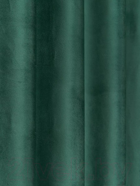 Изображение товара Шторы Soft Lines Бархат 9138-10 (150x250, зеленый изумруд)