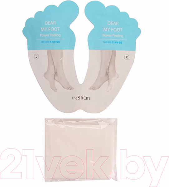Изображение товара Носки для педикюра The Saem Dear My Foot Power Peeling (2x40мл)