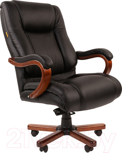 Изображение товара Кресло офисное Chairman 503 (кожа, черная)