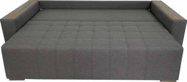 Изображение товара Диван ФорестДекоГрупп Милан 2 (Lux 05, рогожка светло-серый)