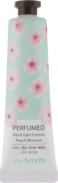 Изображение товара Крем для рук The Saem Perfumed Hand Light Essence Peach Blossom (30мл)