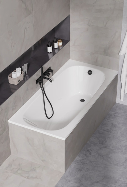 Изображение товара Ванна акриловая Alba Spa Sevilla 170x75 (с экраном)