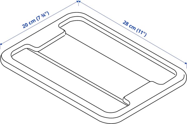 Изображение товара Крышка для контейнера Ikea Самла 101.992.03