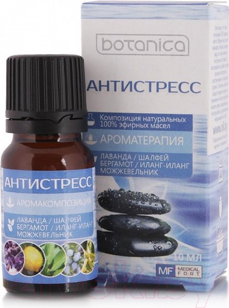 Изображение товара Эфирное масло Botanica Антистресс (10мл)