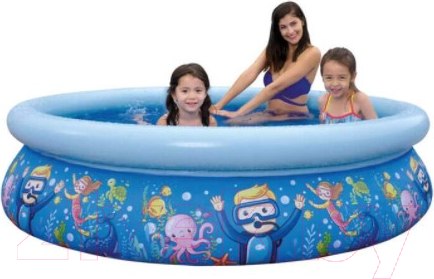 Изображение товара Надувной бассейн Jilong Sea World Pool / 17788 (205x47)