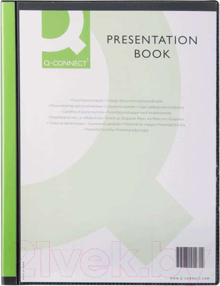 Изображение товара Папка для бумаг Q-Connect KF01265 (черный)