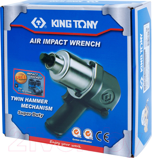 Изображение товара Пневмогайковерт King TONY P33421-040B