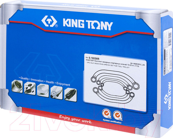 Изображение товара Набор ключей King TONY 9-1905MR