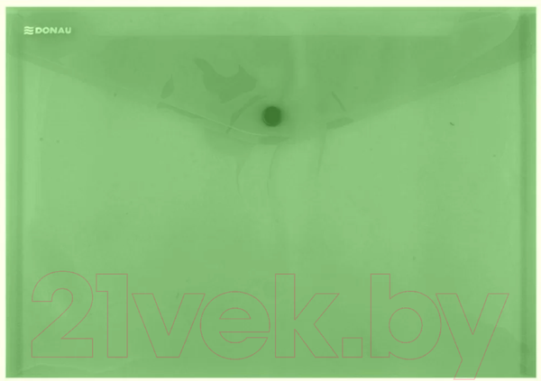 Изображение товара Папка-конверт Donau 8544001PL-06 (зеленый)