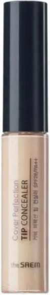 Изображение товара Консилер The Saem Cover Perfection Tip Concealer 1.25 Light Beige (6.5г)