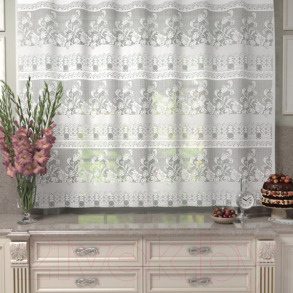 Изображение товара Гардина Лента Е572 (170x250, белый)