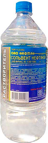 Изображение товара Растворитель Нафтан Нефрас-А-130/150 (900мл)