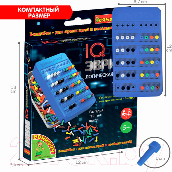 Изображение товара Настольная игра Bondibon IQ Эврика / ВВ5136