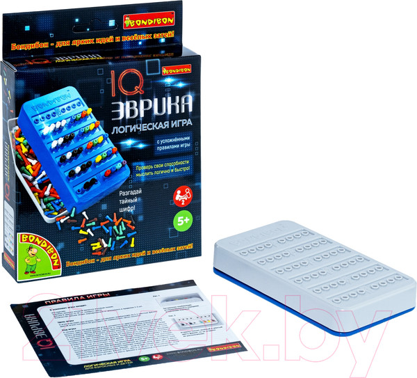 Изображение товара Настольная игра Bondibon IQ Эврика / ВВ5137
